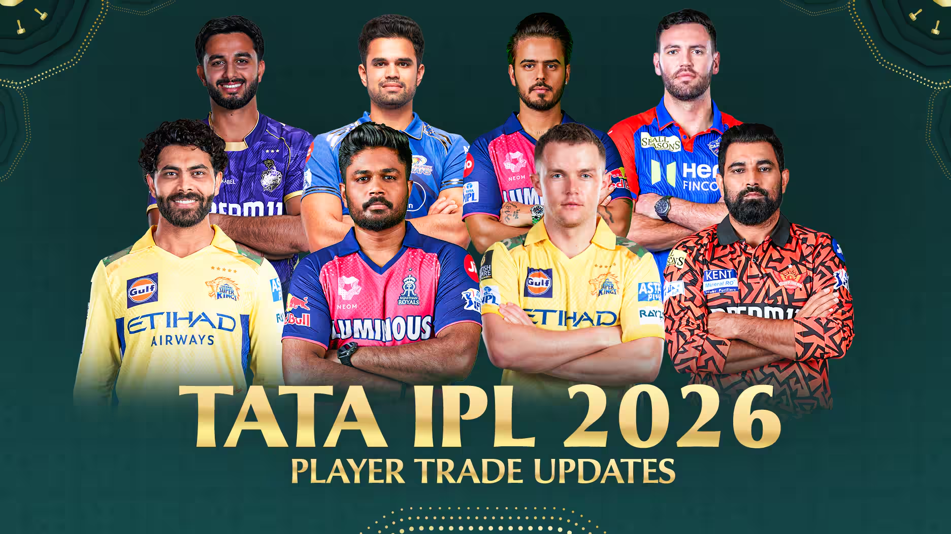IPL 2026 all teams and captains - Lcplay247